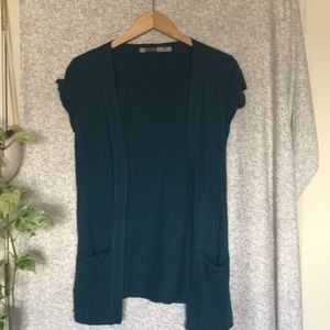 Athleta Voyage Wrap Open Front Cardigan